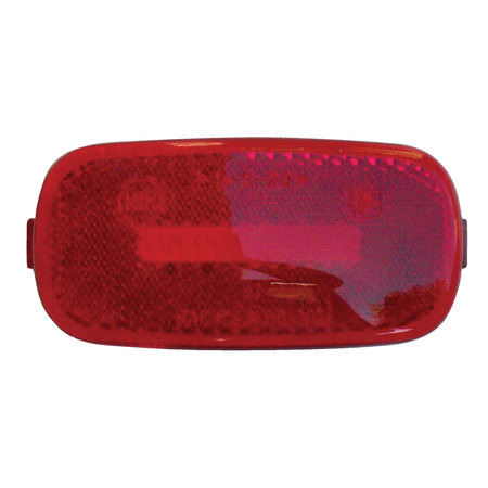 DIAMOND GROUP BY VALTERRA Diamond Group by Valterra DG52717VP Replacement Marker Light Lens - 4" x 2", Red DG52717VP